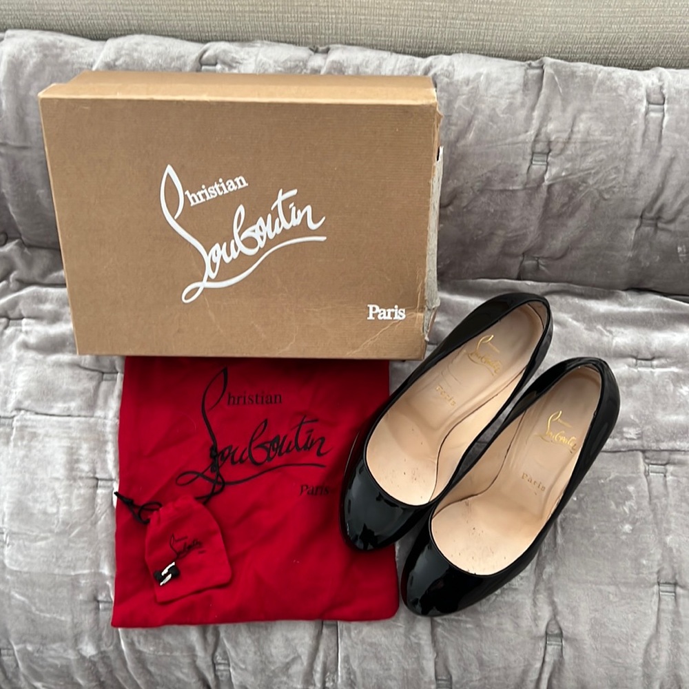 Christian Louboutin Black Heels